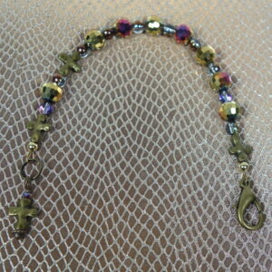 Purple N Gold Protestant Prayer Bead Set - Image 10