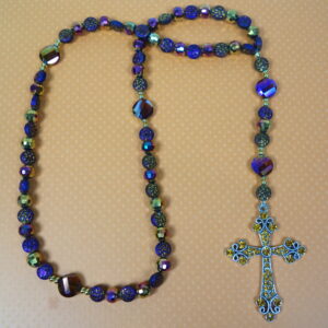 Purple N Gold Protestant Prayer Bead Set - Image 11