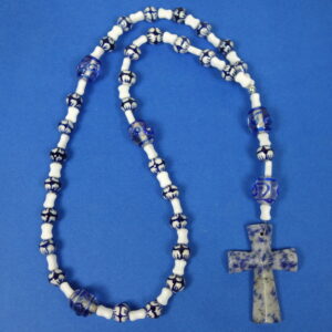 Delft Blue Protestant Prayer Bead Set - Image 5