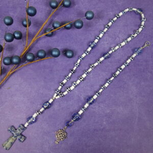 Delft Blue Protestant Prayer Bead Set - Image 2
